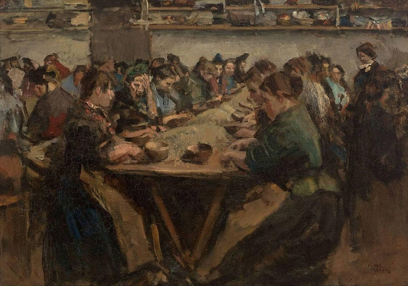 The Coffee Sorters by Isaac Israels — Oil Painting Reproduction