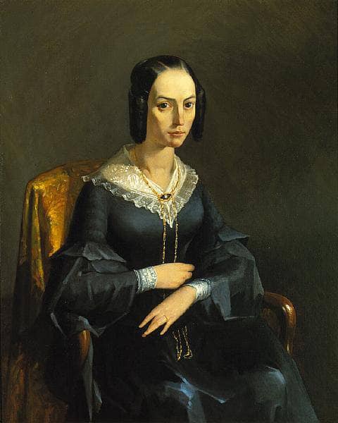 The Comtesse of Valmont by Jean-Francois Millet — Oil Painting Reproduction