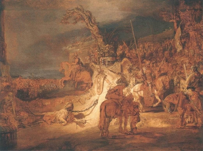 The Concert of the State by Rembrandt — Oil Painting Reproduction