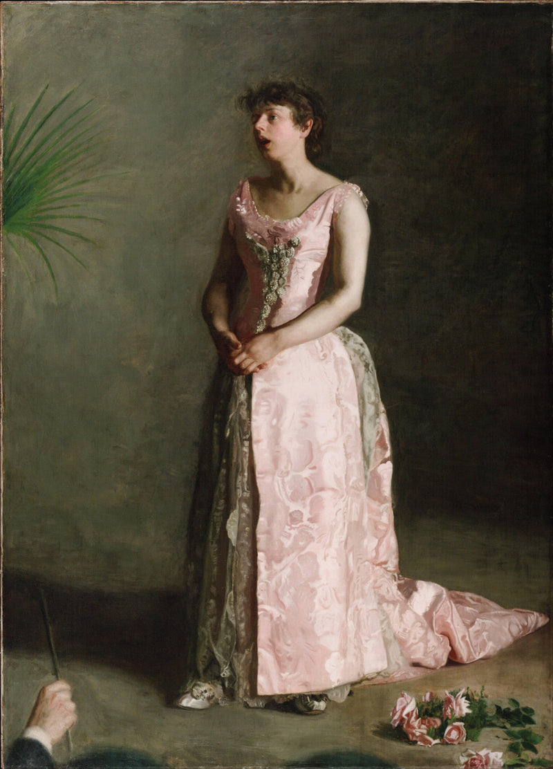 The Concert Singer by Thomas Eakins — Oil Painting Reproduction