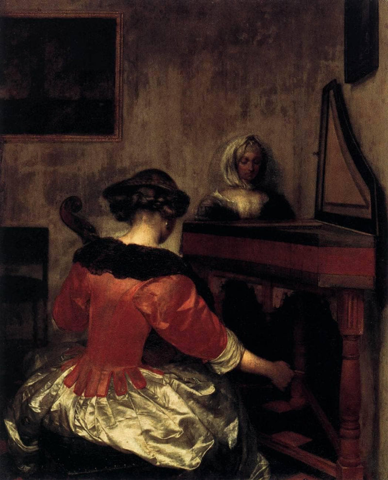 The Concert by Gerard Terborch — Oil Painting Reproduction