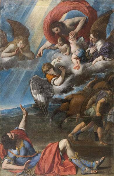 The conversion of Saint Paul by Juan Bautista Maíno — Oil Painting Reproduction