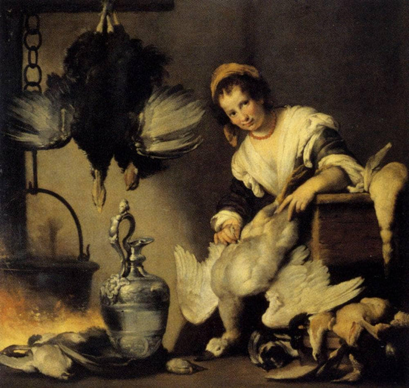 The Cook by Bernardo Strozzi — Oil Painting Reproduction