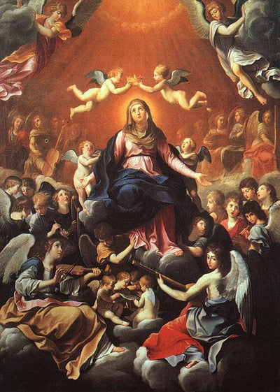 The Coronation of the Virgin in study