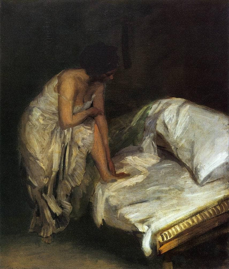The Cot by John French Sloan, Oil Painting Reproduction