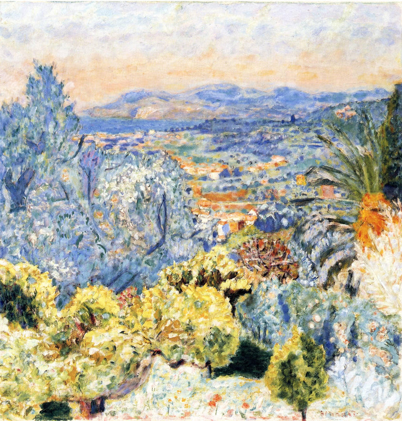 The Cote d'Azur by Pierre Bonnard — Oil Painting Reproduction