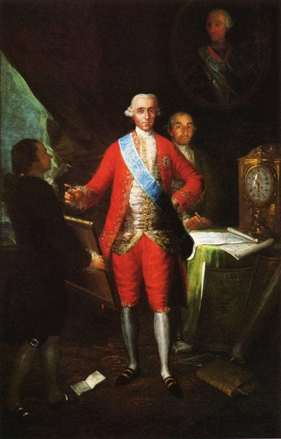 The Count of Floridablanca in bedroom