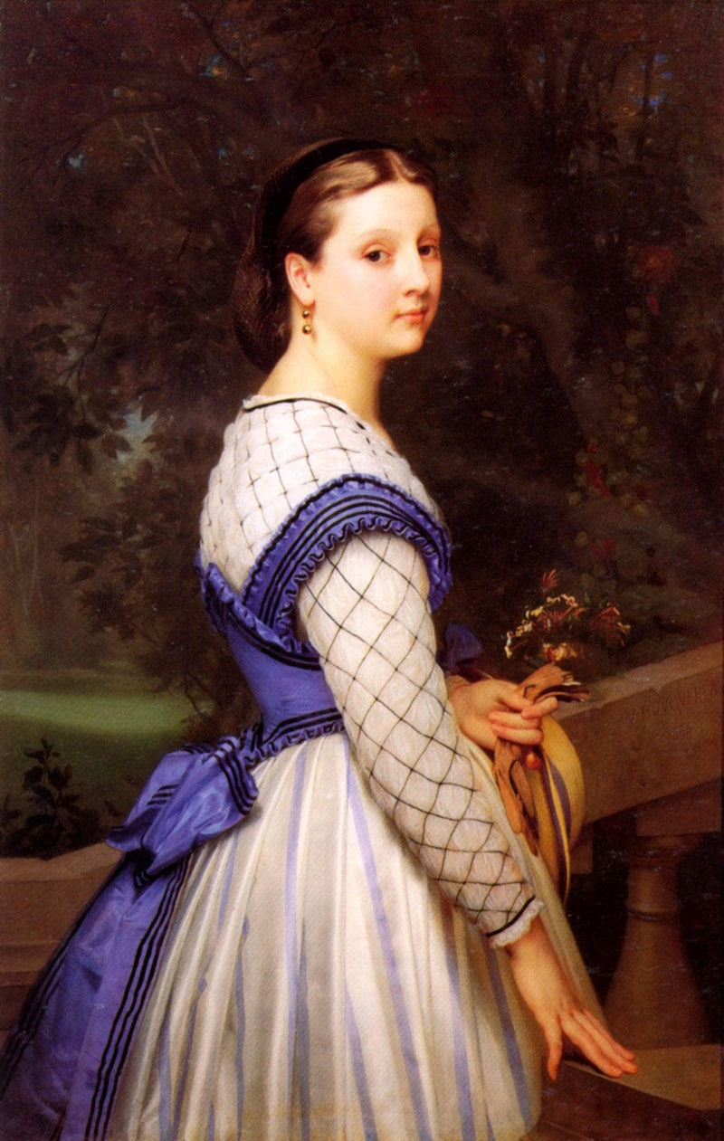 The Countess de Montholon by William-Adolphe Bouguereau — Oil Painting Reproduction