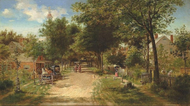 The Country Store by Edward Lamson Henry — Oil Painting Reproduction