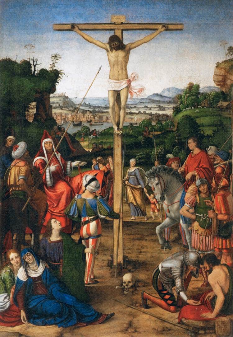 The Crucifixion by Andrea Solario — Oil Painting Reproduction