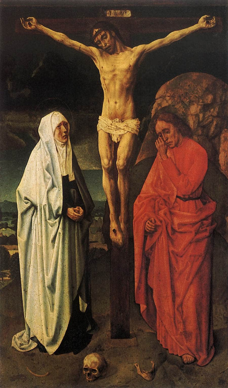 The Crucifixion by Hugo van der Goes — Oil Painting Reproduction