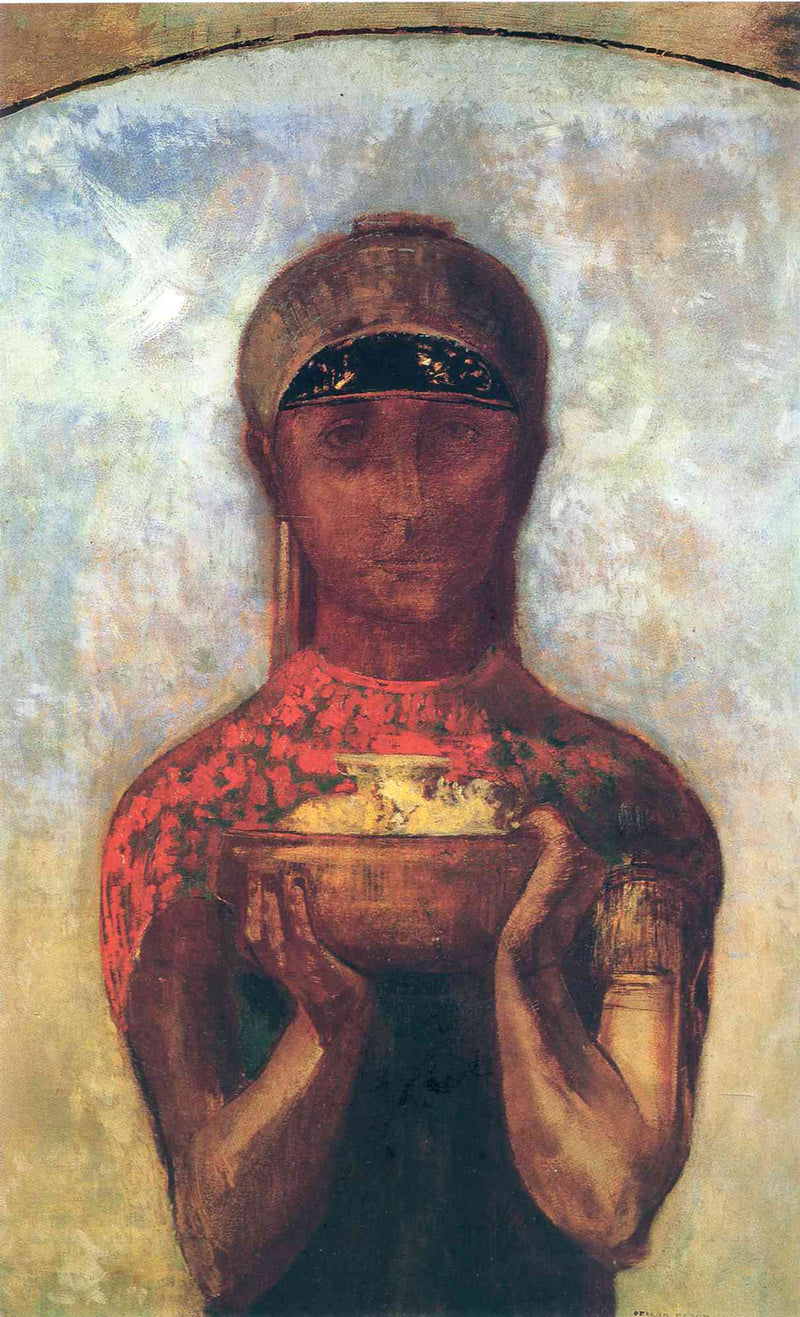 The Cup of Mystery by Odilon Redon — Oil Painting Reproduction