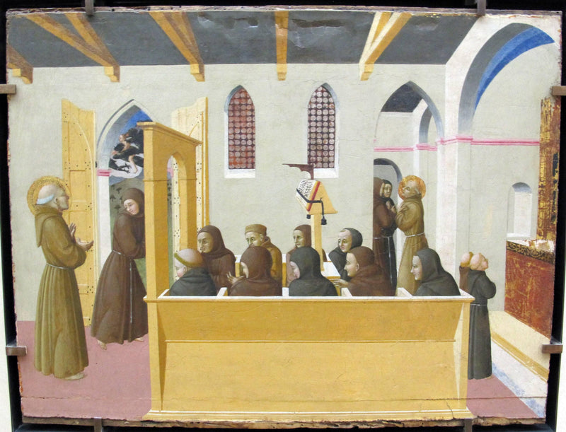 The Damnation of the Soul of the Miserly Citerna by Il Sassetta (Stefano di Giovanni) — Oil Painting Reproduction