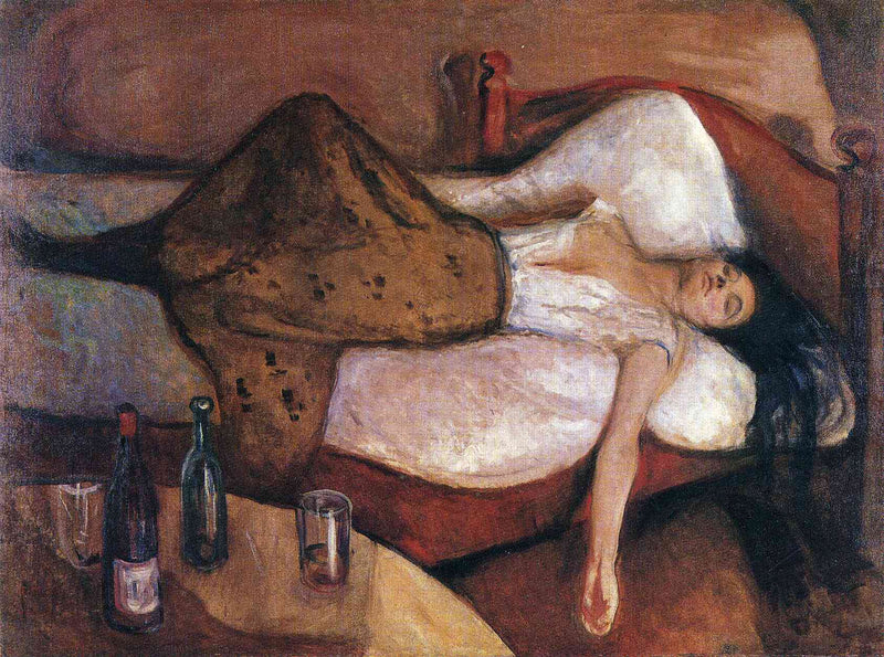 The Day After by Edvard Munch — Oil Painting Reproduction