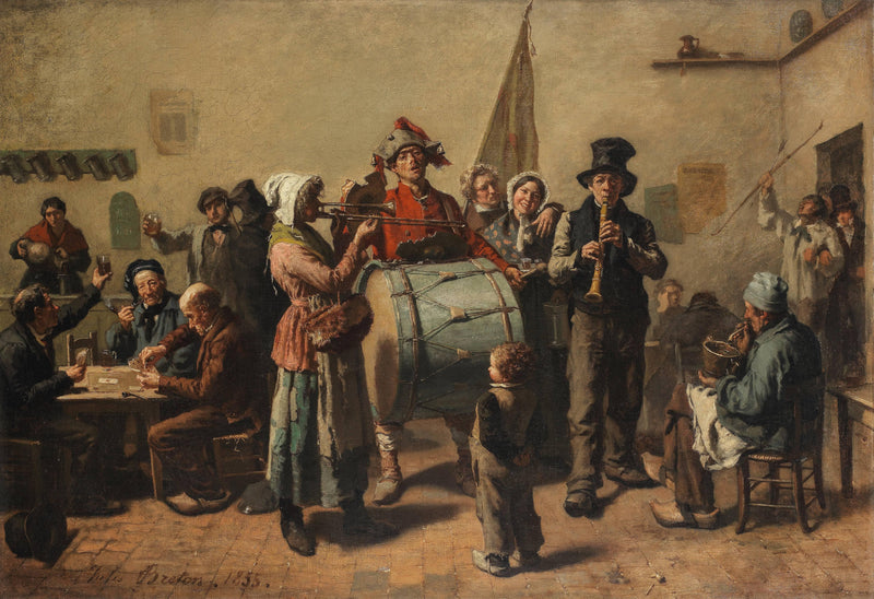The Day After San Sebastian by Jules Breton — Oil Painting Reproduction