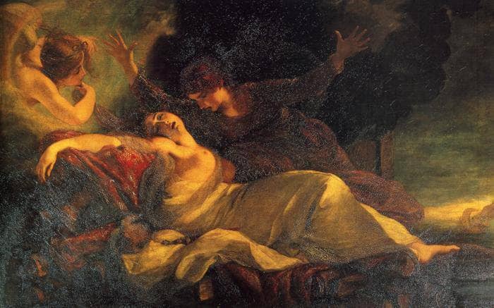 The Death of Dido by Joshua Reynolds — Oil Painting Reproduction
