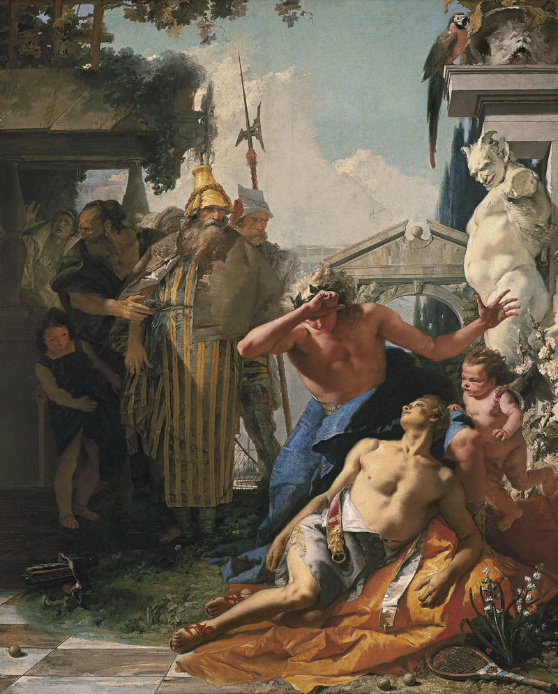 The Death of Hyacinthus by Giovanni Battista Tiepolo — Oil Painting Reproduction