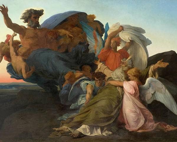 The Death of Moses by Alexandre Cabanel — Oil Painting Reproduction