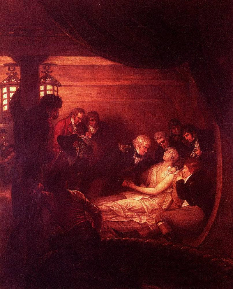 The Death Of Nelson by Benjamin West — Oil Painting Reproduction