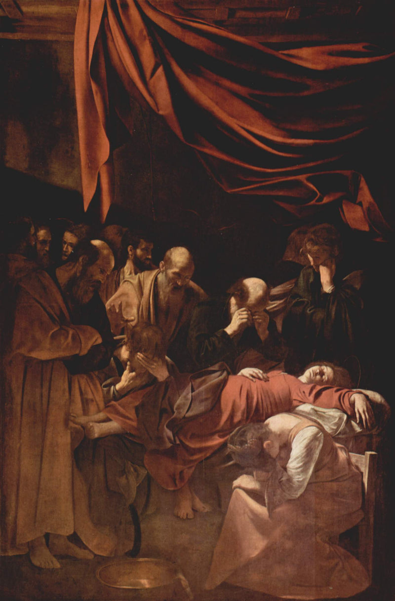 The Death of the Virgin by Caravaggio — Oil Painting Reproduction