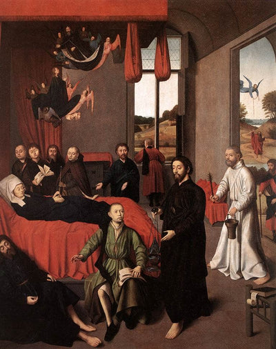 The Death of the Virgin in master bedroom