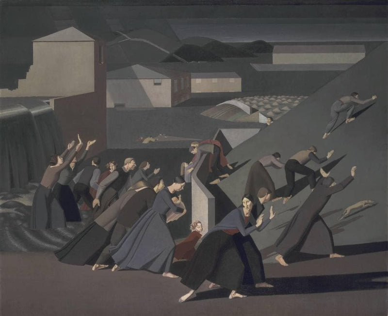 The Deluge by Winifred Knights — Oil Painting Reproduction