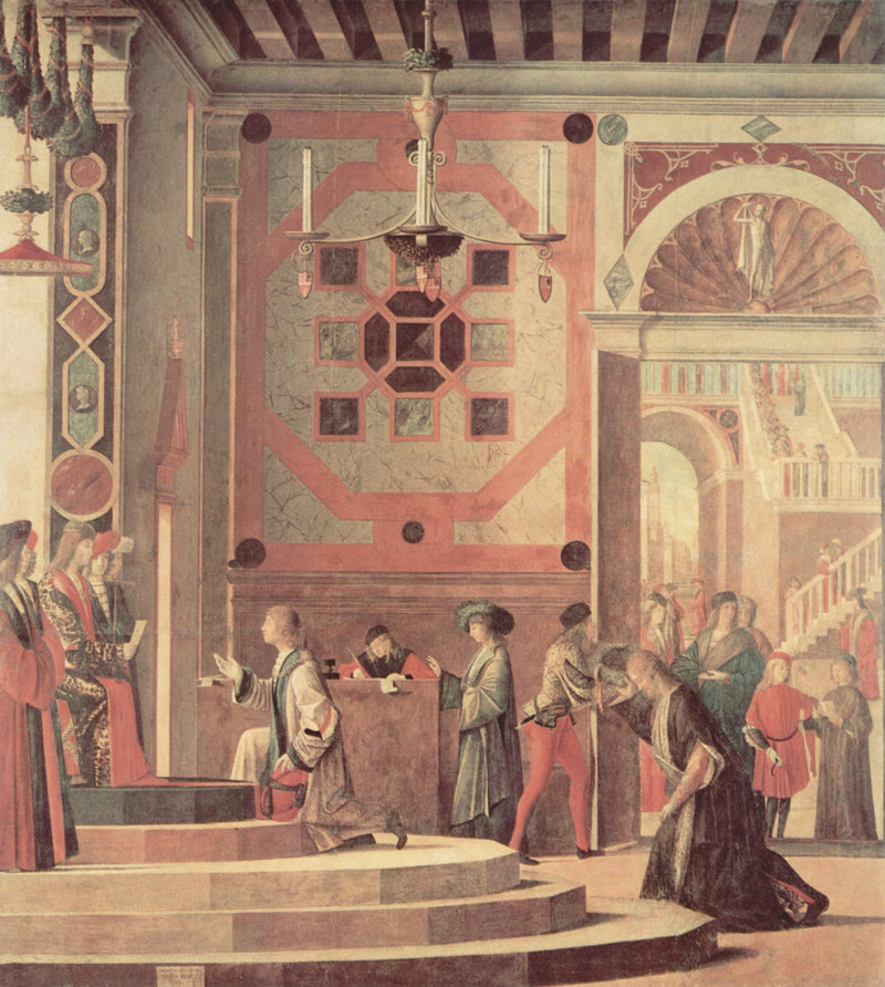 The Departure of the English Ambassadors by Vittore Carpaccio — Oil Painting Reproduction