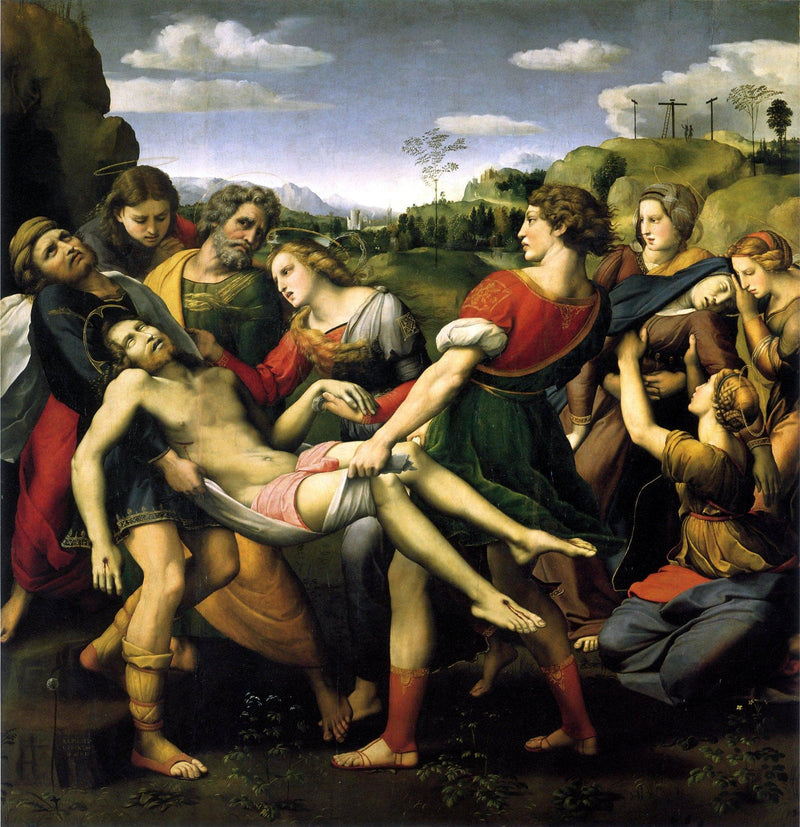 The Deposition by Raphael — Oil Painting Reproduction