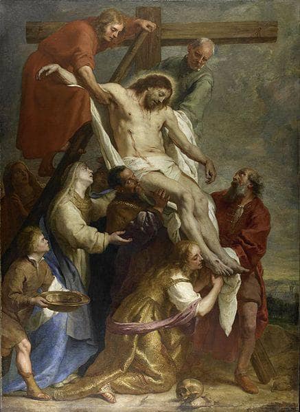 The Descent from the Cross by Gaspar de Crayer — Oil Painting Reproduction