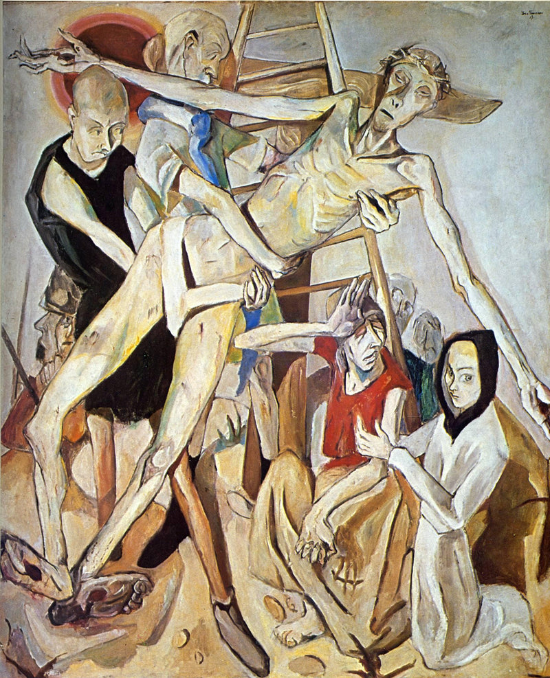 The Descent from the Cross by Max Beckmann — Oil Painting Reproduction