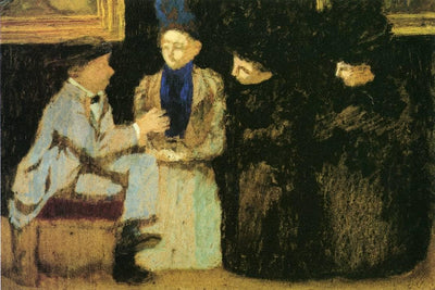 The Discussion in bedroom