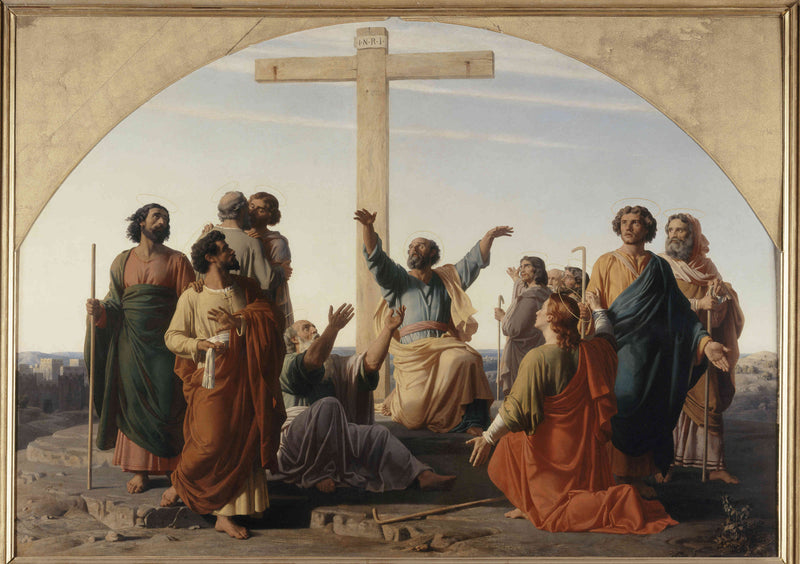 The Dispersion of the Apostles by Charles Gleyre — Oil Painting Reproduction