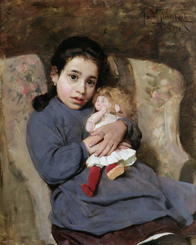 The doll in living room