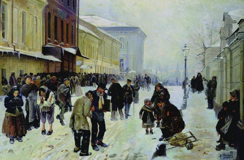 The Doss House by Vladimir Makovsky — Oil Painting Reproduction