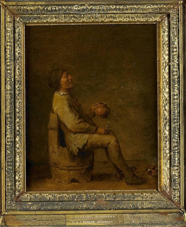 The Drinker by Adriaen Brouwer — Oil Painting Reproduction