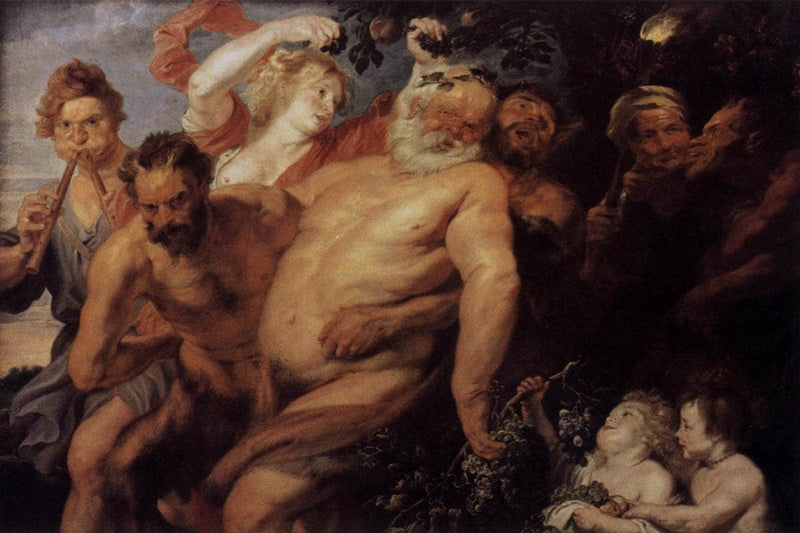 The Drunken Silenus by Peter Paul Rubens — Oil Painting Reproduction