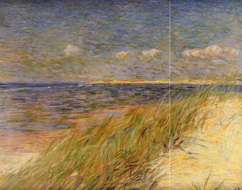 The Dunes Zwin, Knokke by Theo van Rysselberghe — Oil Painting Reproduction