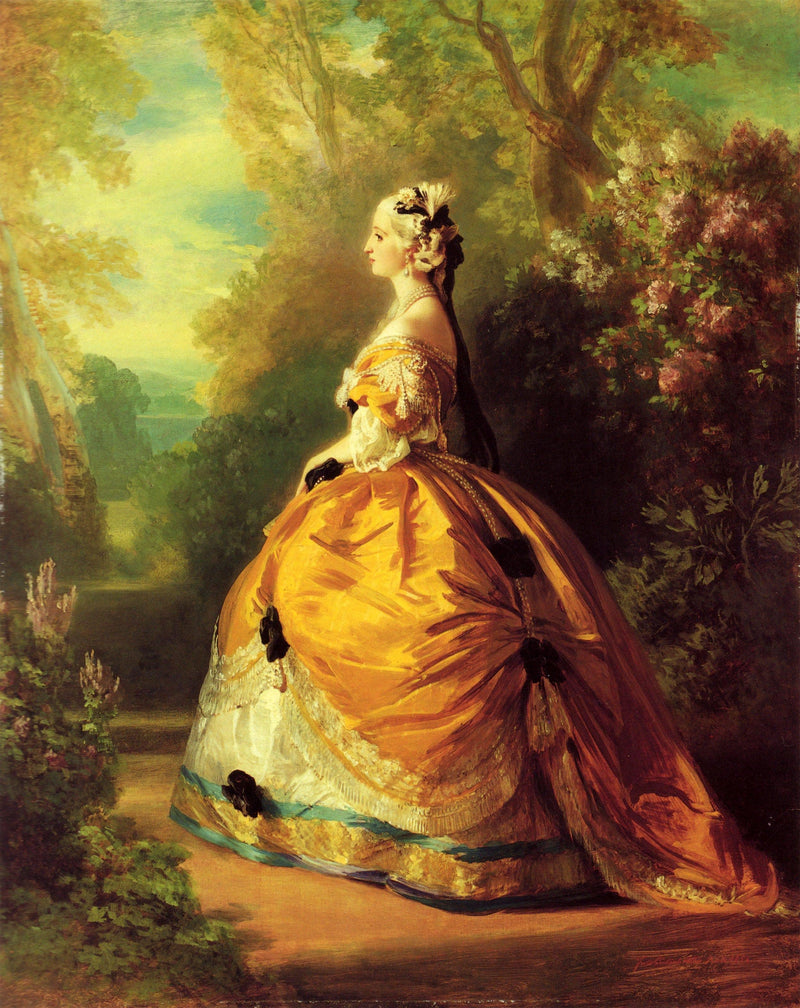 The Empress Eugénie by Franz Xaver Winterhalter — Oil Painting Reproduction