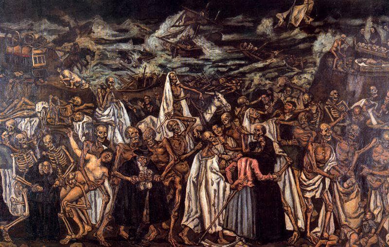 The End of the World by Jose Gutierrez Solana — Oil Painting Reproduction