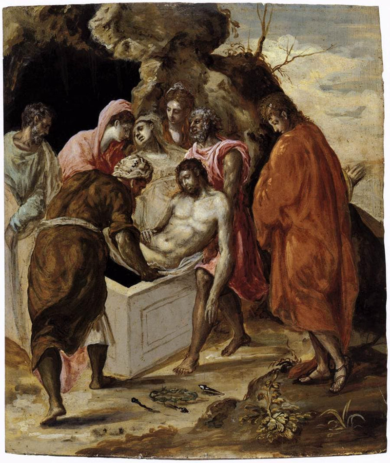 The Entombment of Christ by El Greco — Oil Painting Reproduction