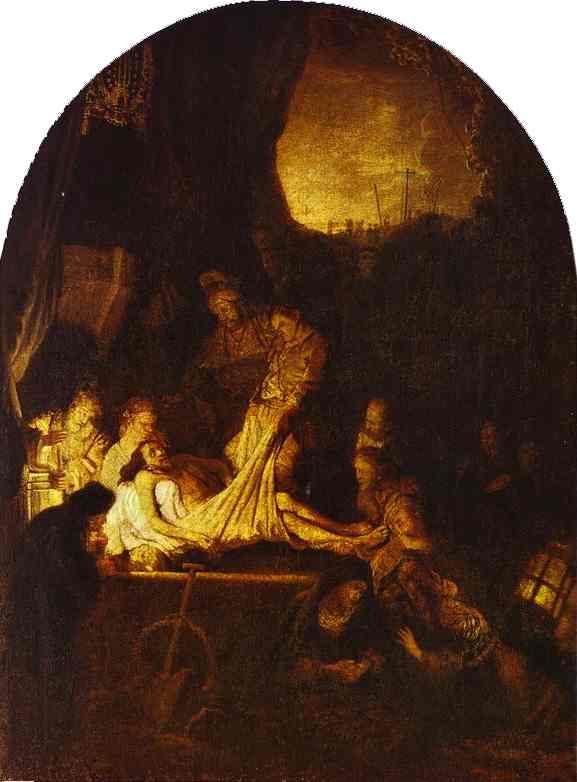 The Entombment by Rembrandt — Oil Painting Reproduction