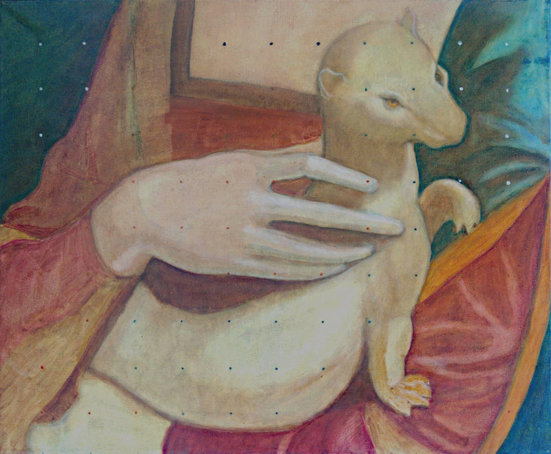 The Ermine by Gregorio Undurraga — Oil Painting Reproduction