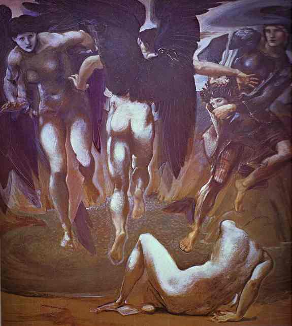 The Escape of Perseus by Edward Burne-Jones — Oil Painting Reproduction