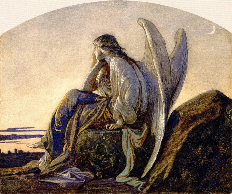 The Evening Angel by Alexandre Cabanel — Oil Painting Reproduction