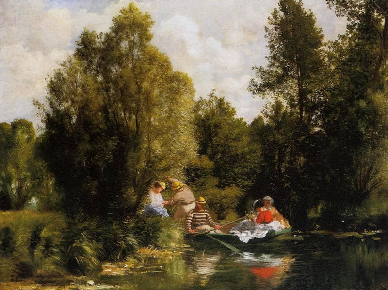 The Fairies Pond by Pierre-Auguste Renoir — Oil Painting Reproduction