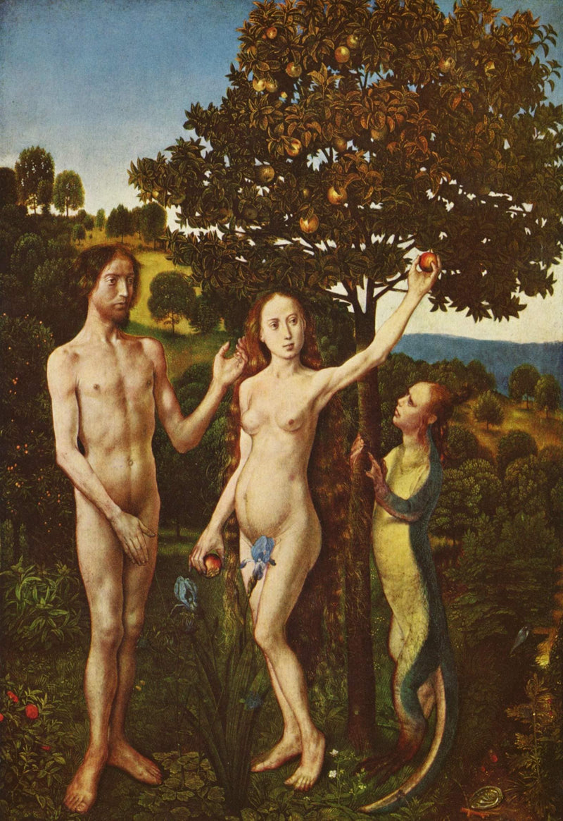 The Fall of Man by Hugo van der Goes — Oil Painting Reproduction