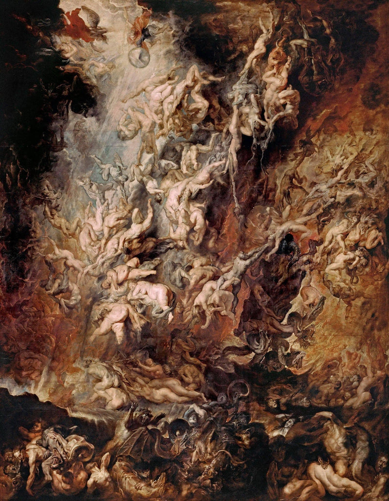 The Fall of the Damned by Peter Paul Rubens — Oil Painting Reproduction