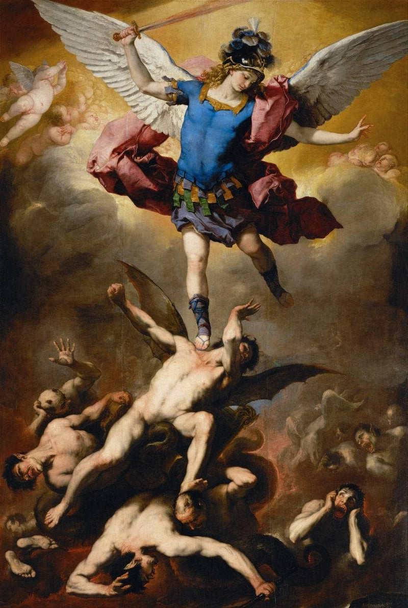 The Fall of the Rebel Angels by Luca Giordano — Oil Painting Reproduction