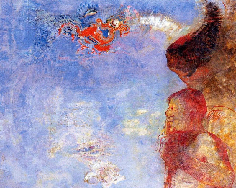The Fallen Angel by Odilon Redon — Oil Painting Reproduction