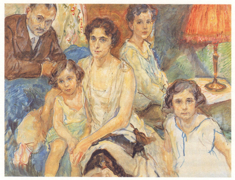 The Family Doctor János Plesch by Max Slevogt — Oil Painting Reproduction
